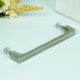 Silver Brass Bar Cabinet Door Pull Handle